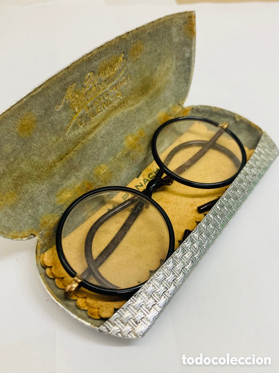 Antig&uuml;edades: Gafas antigua de pasta /GAFA49 - Foto 1