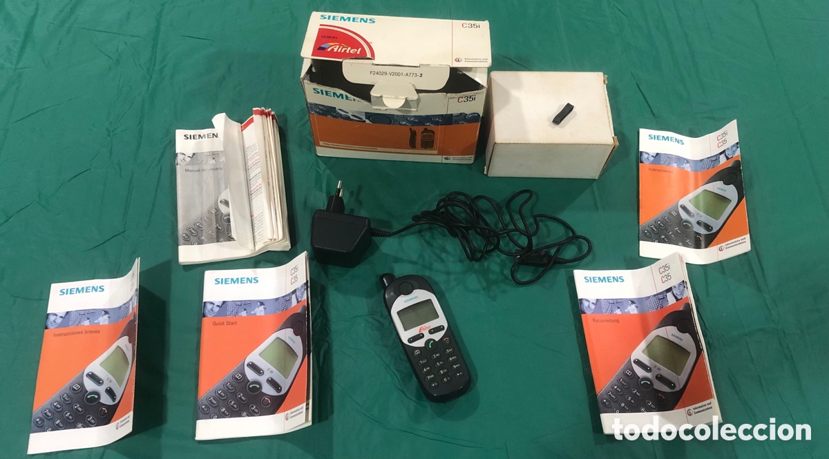 Tel&eacute;fonos: TEL&Eacute;FONO M&Oacute;VIL SIEMENS C 35 i. - Foto 1