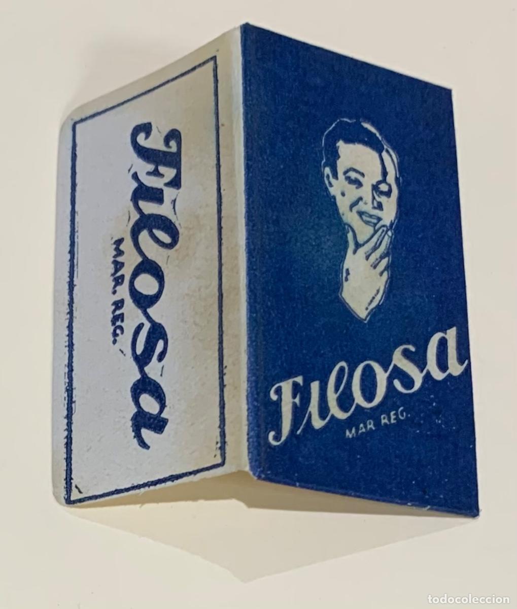 Antig&uuml;edades: CUCHILLA DE AFEITAR FILOSA HOJA. - Foto 1