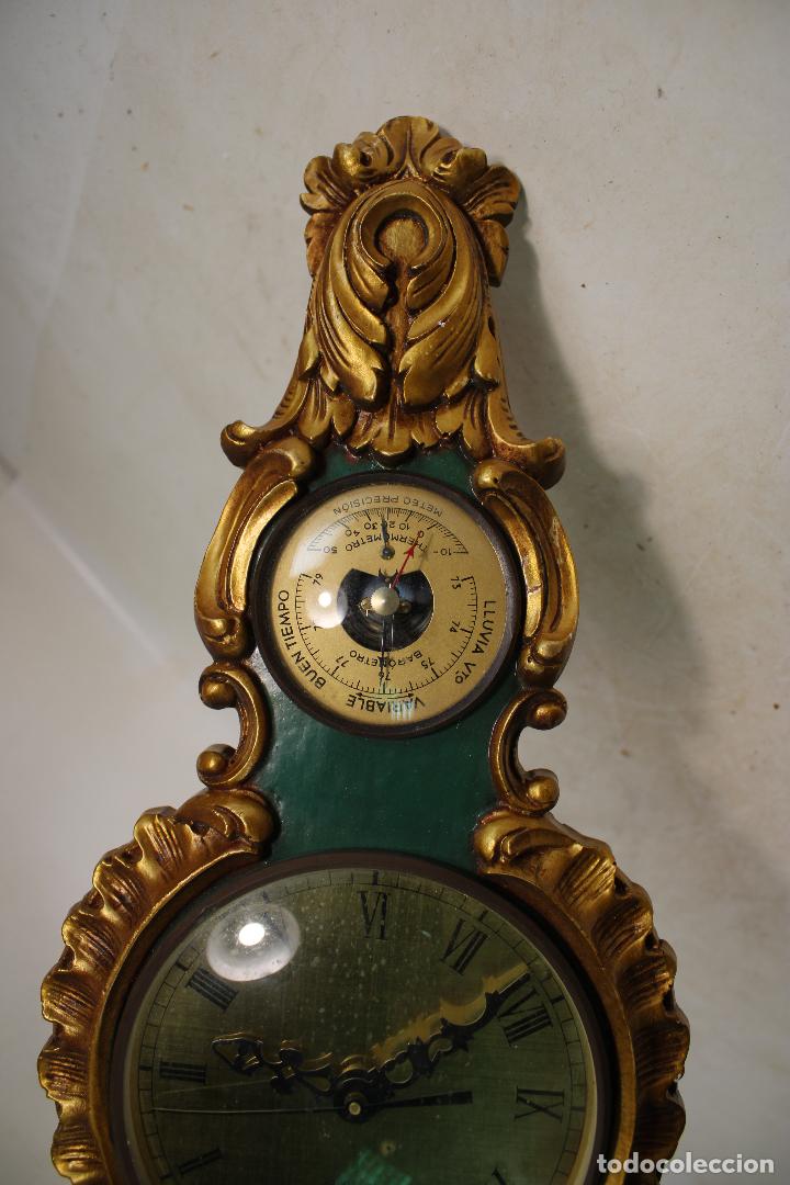 Antig&uuml;edades: reloj barometro - Foto 4
