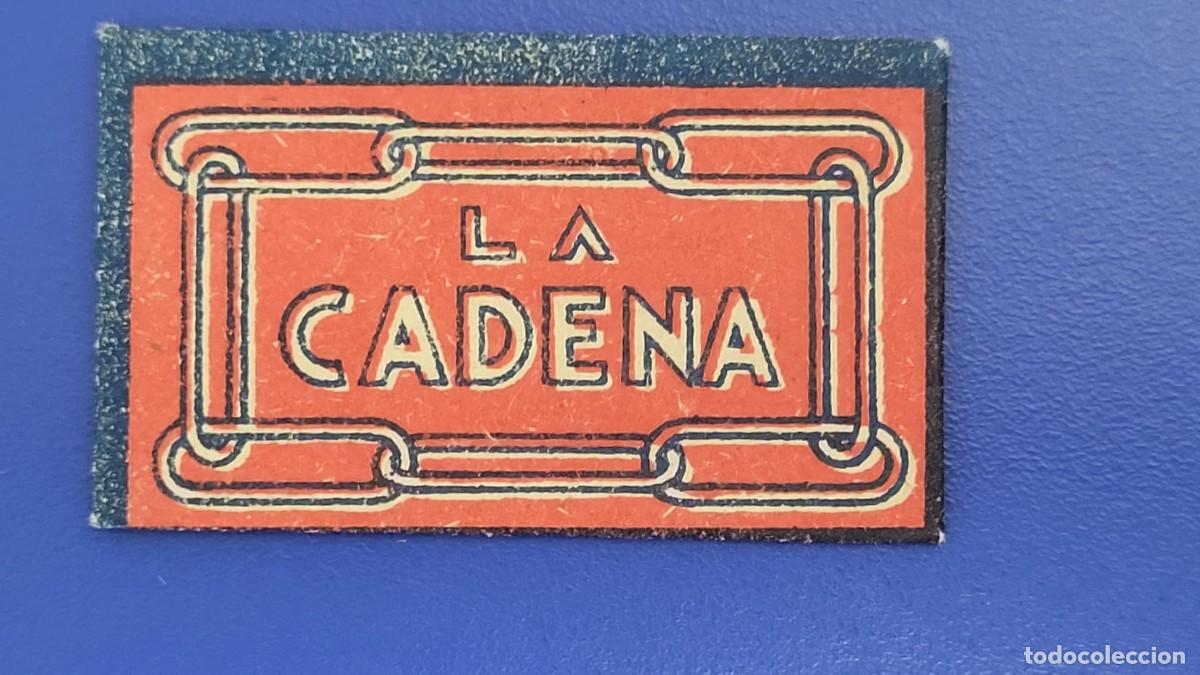 Antig&uuml;edades: L200 FUNDA HOJA CON CUCHILLA DE AFEITAR LA CADENA - Foto 1