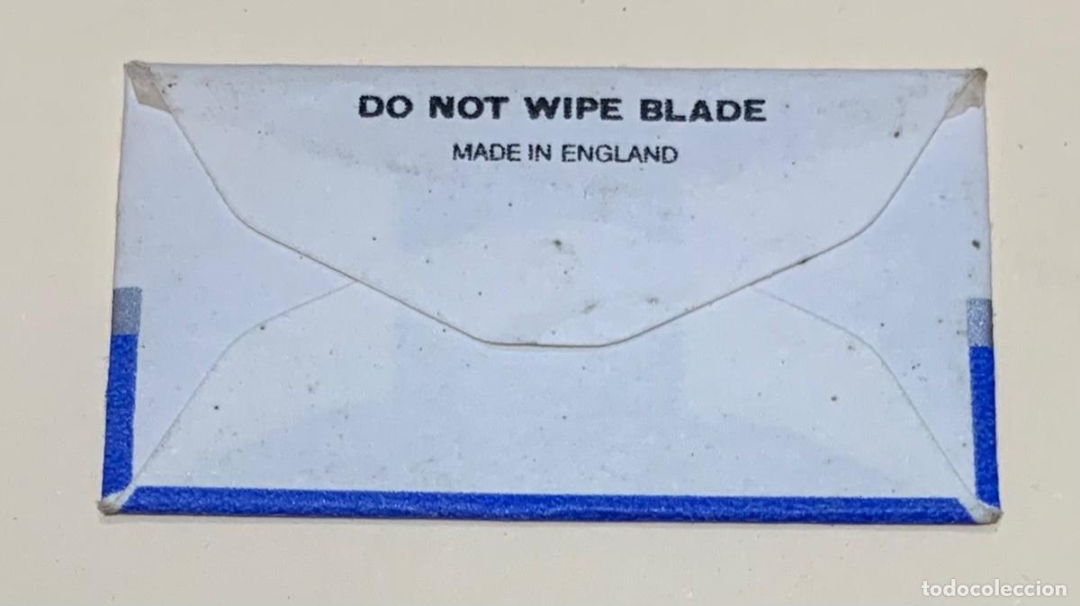 Antig&uuml;edades: CUCHILLA DE AFEITAR GILLETTE PLATINA HOJA. - Foto 2