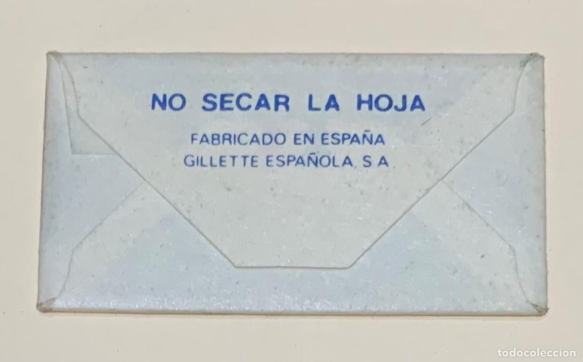 Antig&uuml;edades: CUCHILLA DE AFEITAR GILLETTE S&Uacute;PER PLATINUM HOJA. - Foto 2