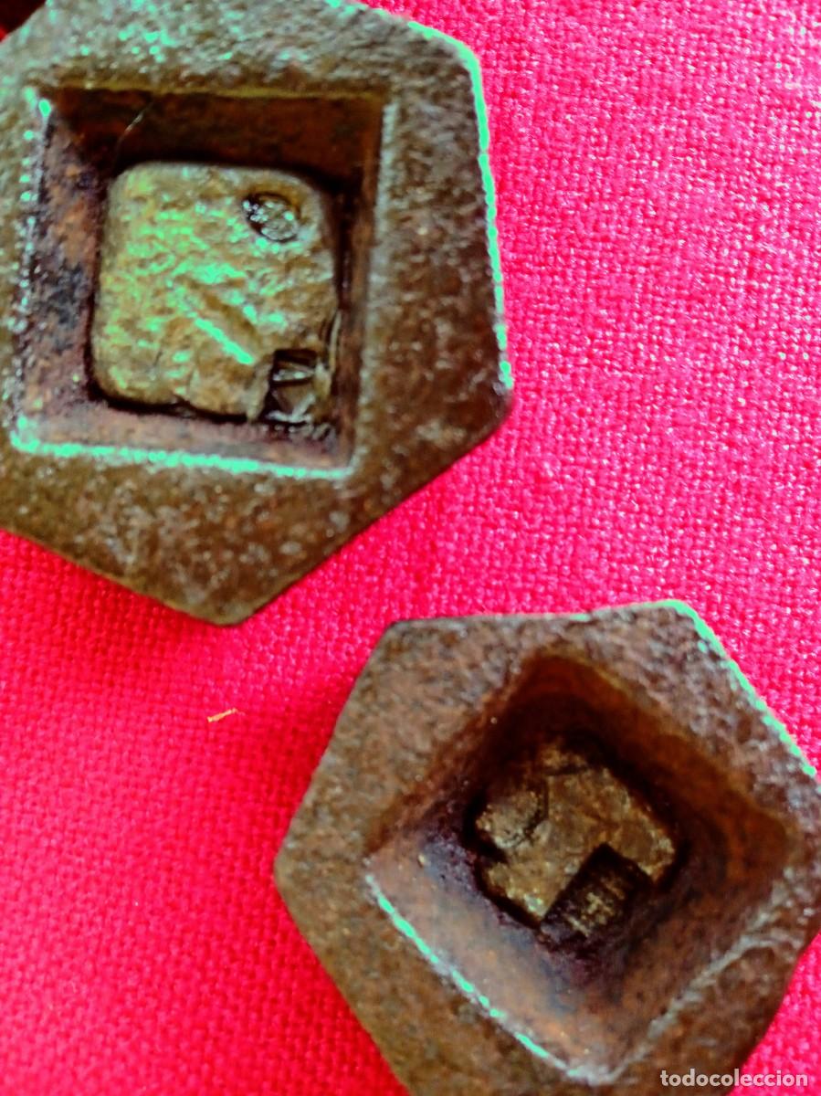 Antig&uuml;edades: Juego de pesas de hierro - Foto 7