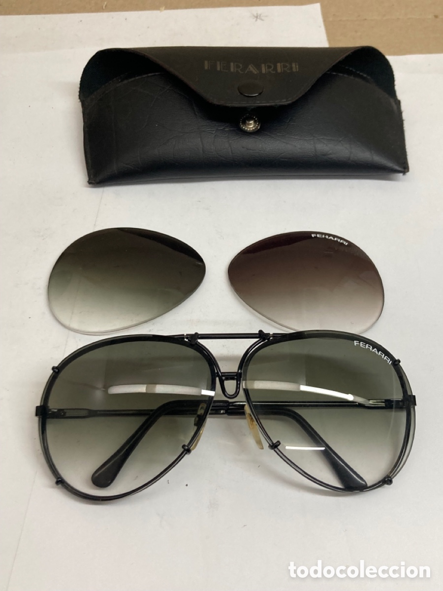 Antig&uuml;edades: Gafas de Sol Ferrari /GAFA40 - Foto 4