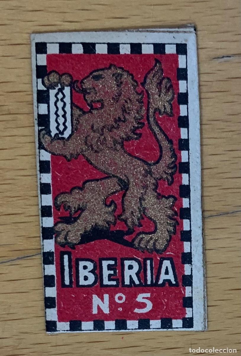 Antig&uuml;edades: CUCHILLA DE AFEITAR IBERIA N&Uacute;MERO 5 HOJA. - Foto 1