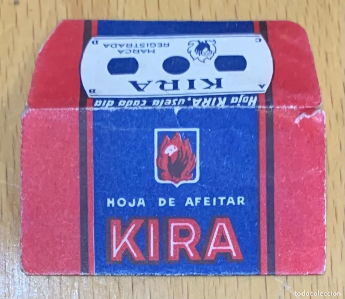 Antig&uuml;edades: CUCHILLA DE AFEITAR KIRA HOJA. - Foto 1
