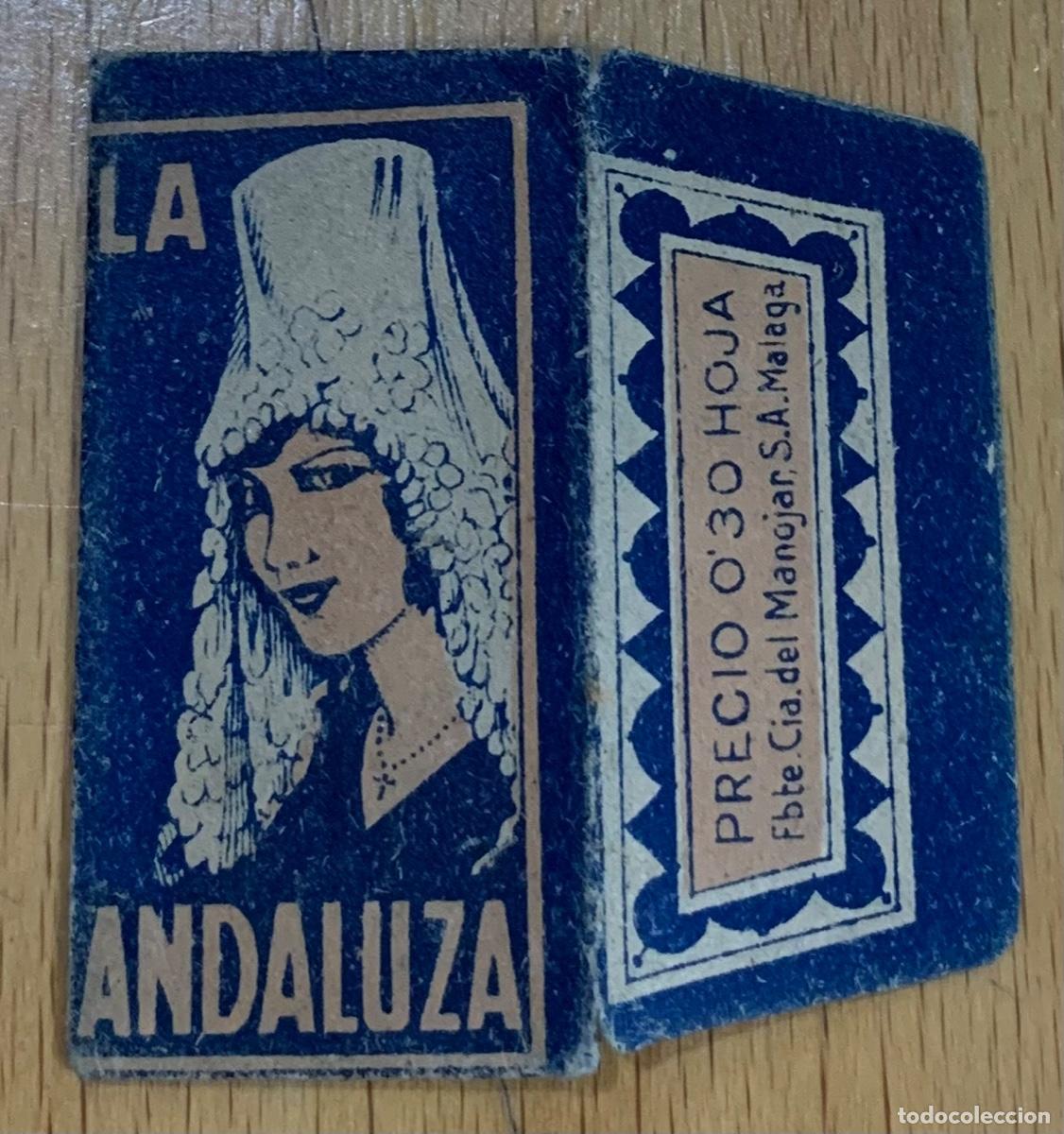 Antig&uuml;edades: CUCHILLA DE AFEITAR LA ANDALUZA HOJA. - Foto 1