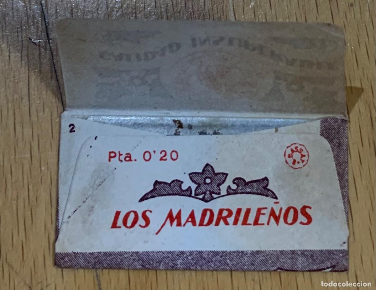 Antig&uuml;edades: CUCHILLA DE AFEITAR LOS MADRILE&Ntilde;OS 0,20 2 HOJA. - Foto 2