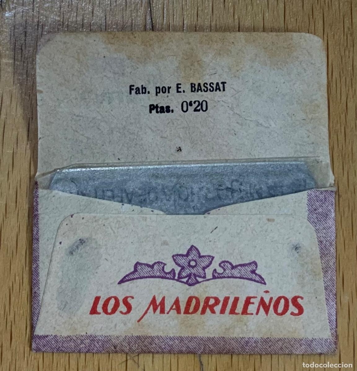 Antig&uuml;edades: CUCHILLA DE AFEITAR LOS MADRILE&Ntilde;OS 0,20 HOJA. - Foto 2