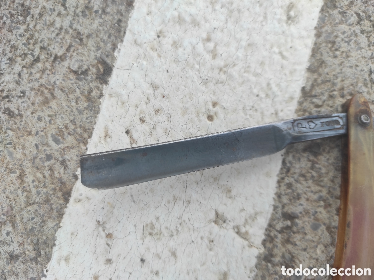 Antig&uuml;edades: Pareja de Navajas de Barbero Ford - Foto 11