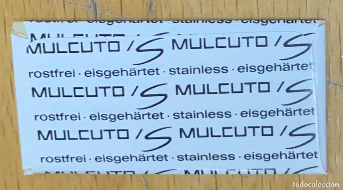 Antig&uuml;edades: CUCHILLA DE AFEITAR MULCUTO S HOJA - Foto 2