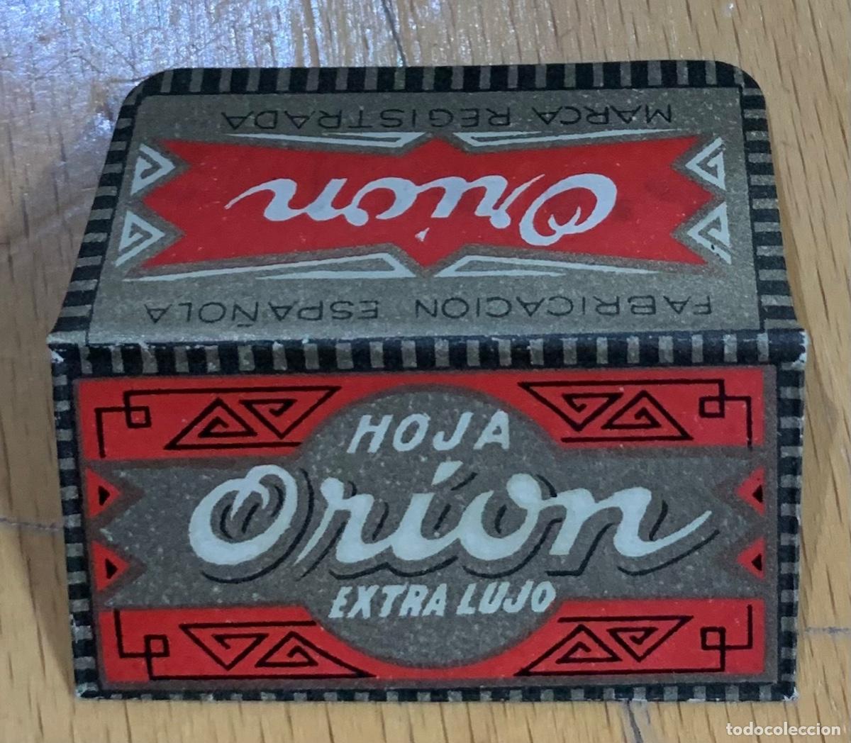 Antig&uuml;edades: CUCHILLA DE AFEITAR ORION EXTRA LUJO HOJA - Foto 1