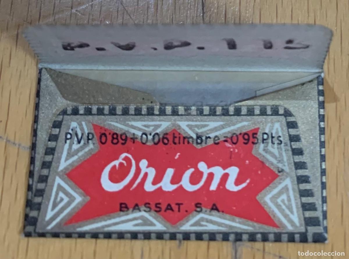 Antig&uuml;edades: CUCHILLA DE AFEITAR ORION EXTRA LUJO HOJA - Foto 2