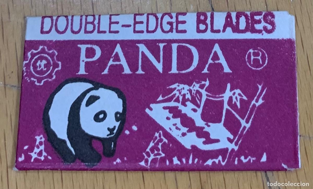 Antig&uuml;edades: CUCHILLA DE AFEITAR PANDA HOJA - Foto 1