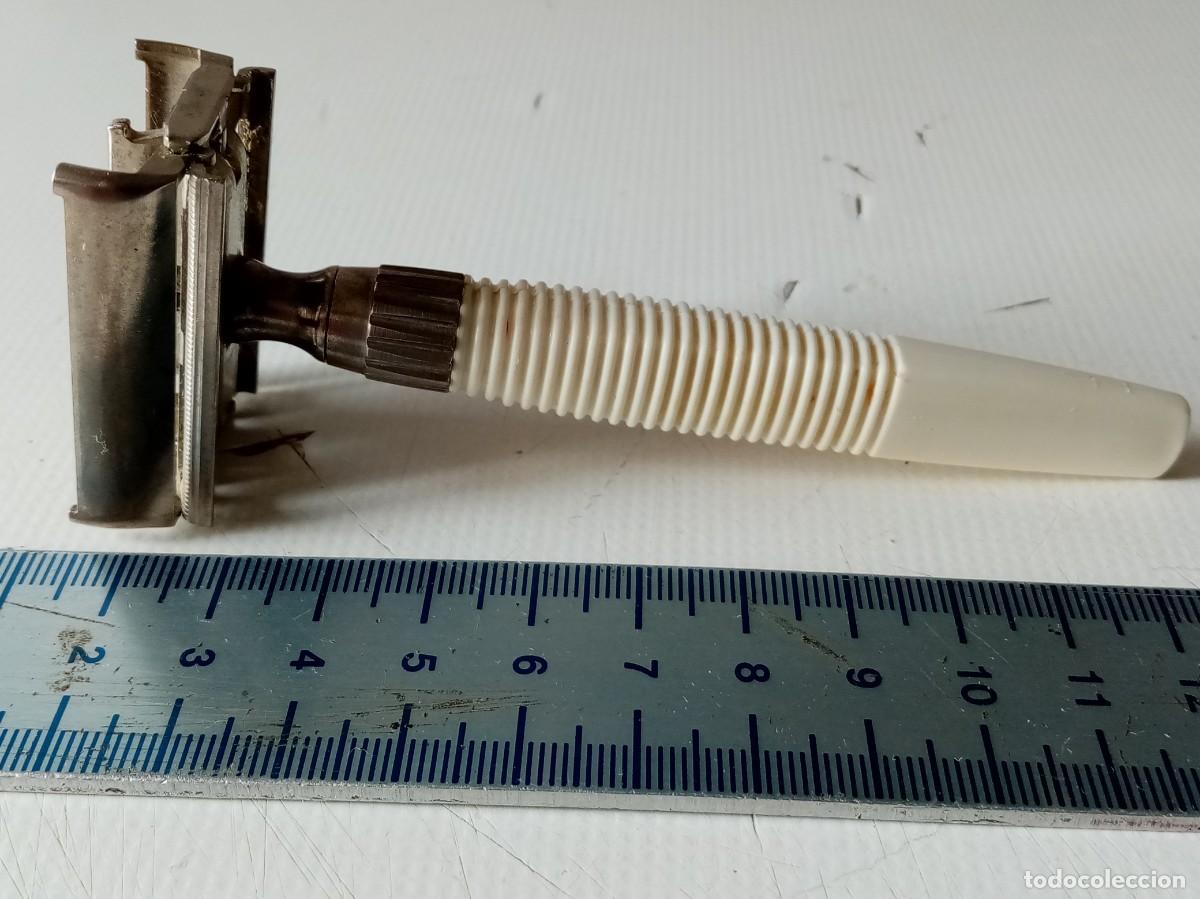 Antig&uuml;edades: MAQUINILLA DE AFEITAR GILLETTE ECHA EN INGLATERRA - Foto 1
