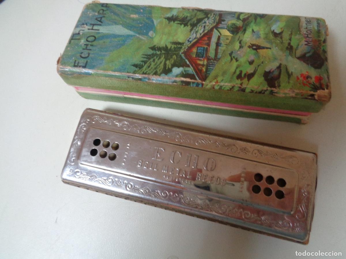 Antig&uuml;edades: arm&oacute;nica Echo made M.Hohner Alemania - Foto 1