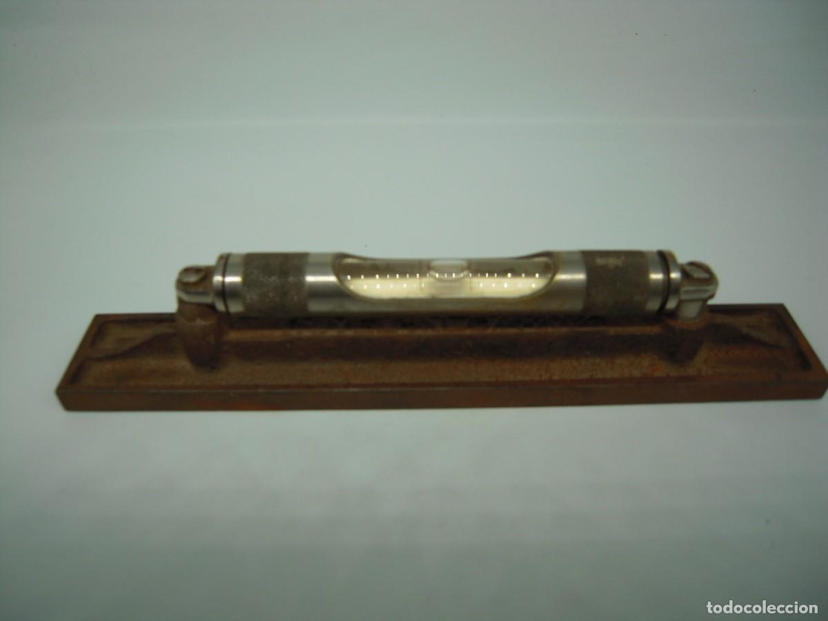 Antig&uuml;edades: nivel de precision marca alca 20 cm - Foto 1