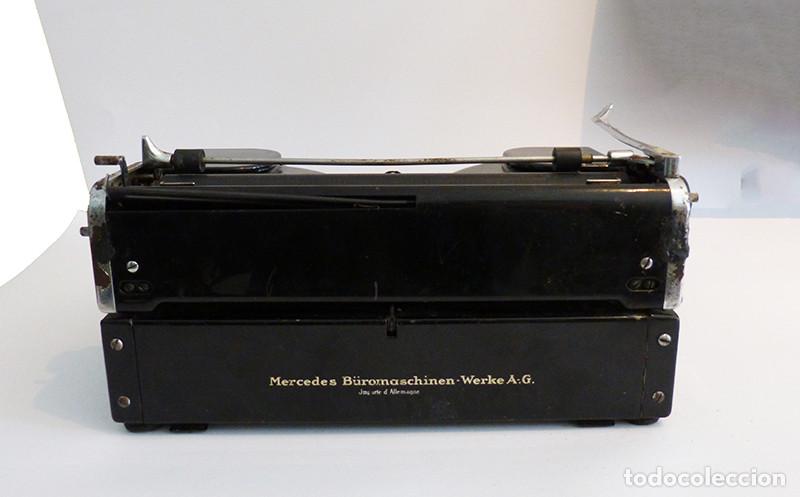 Antig&uuml;edades: M&aacute;quina de escribir Mercedes Selecta - Foto 4
