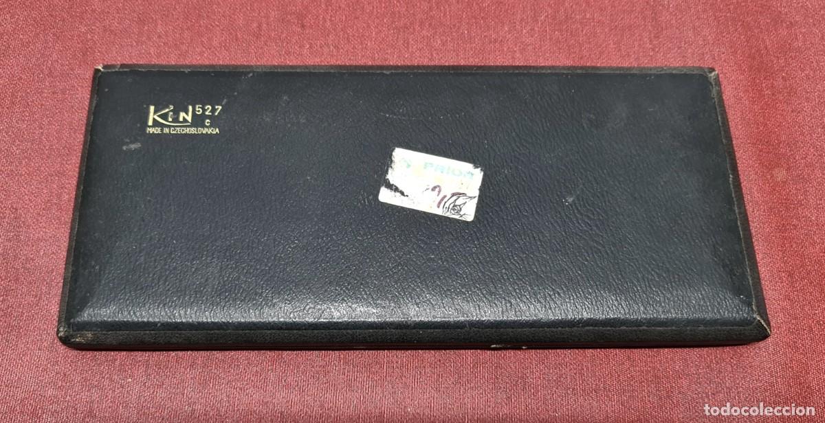 Antig&uuml;edades: Juego comp&aacute;s y tiralineas KIN 527 completo - Foto 2