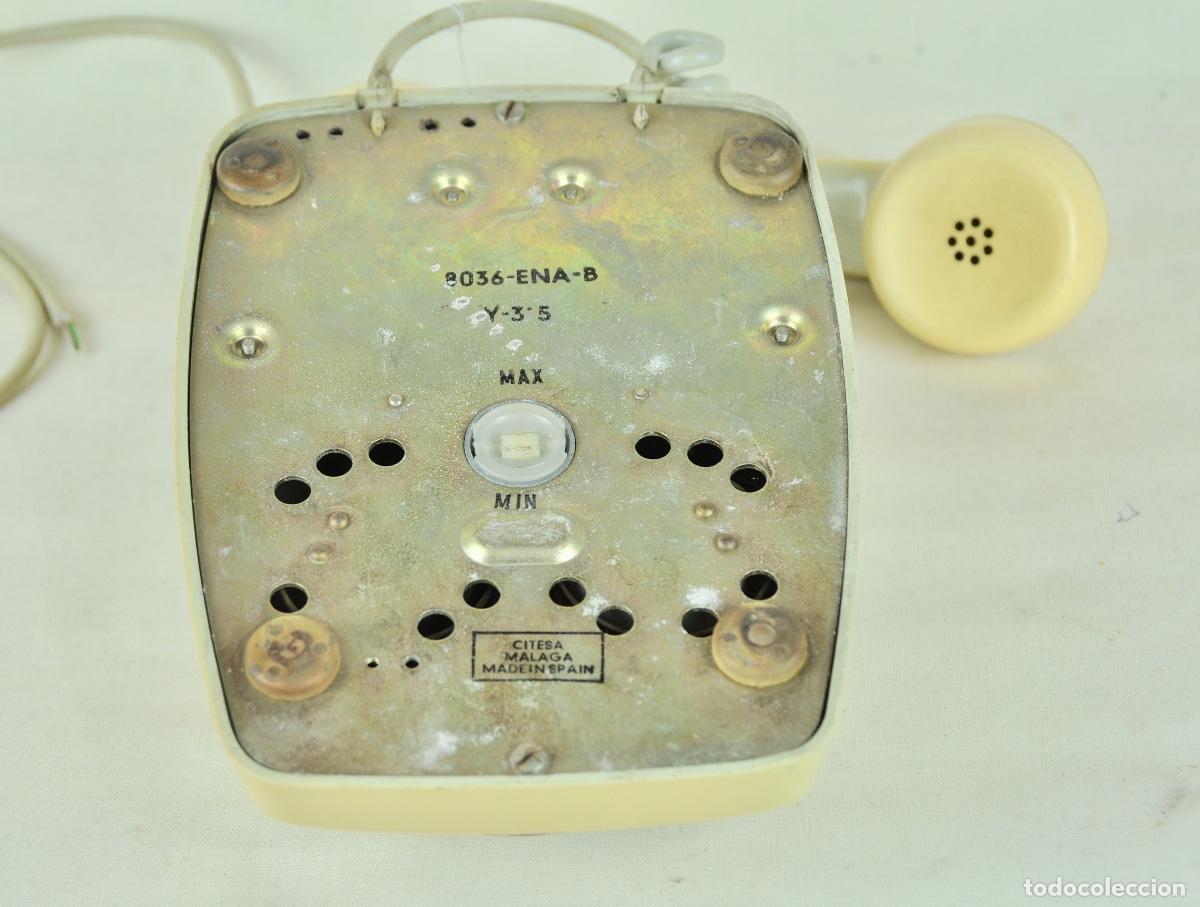 Tel&eacute;fonos: Tel&eacute;fono citesa con n&uacute;meros en dorado - Foto 7