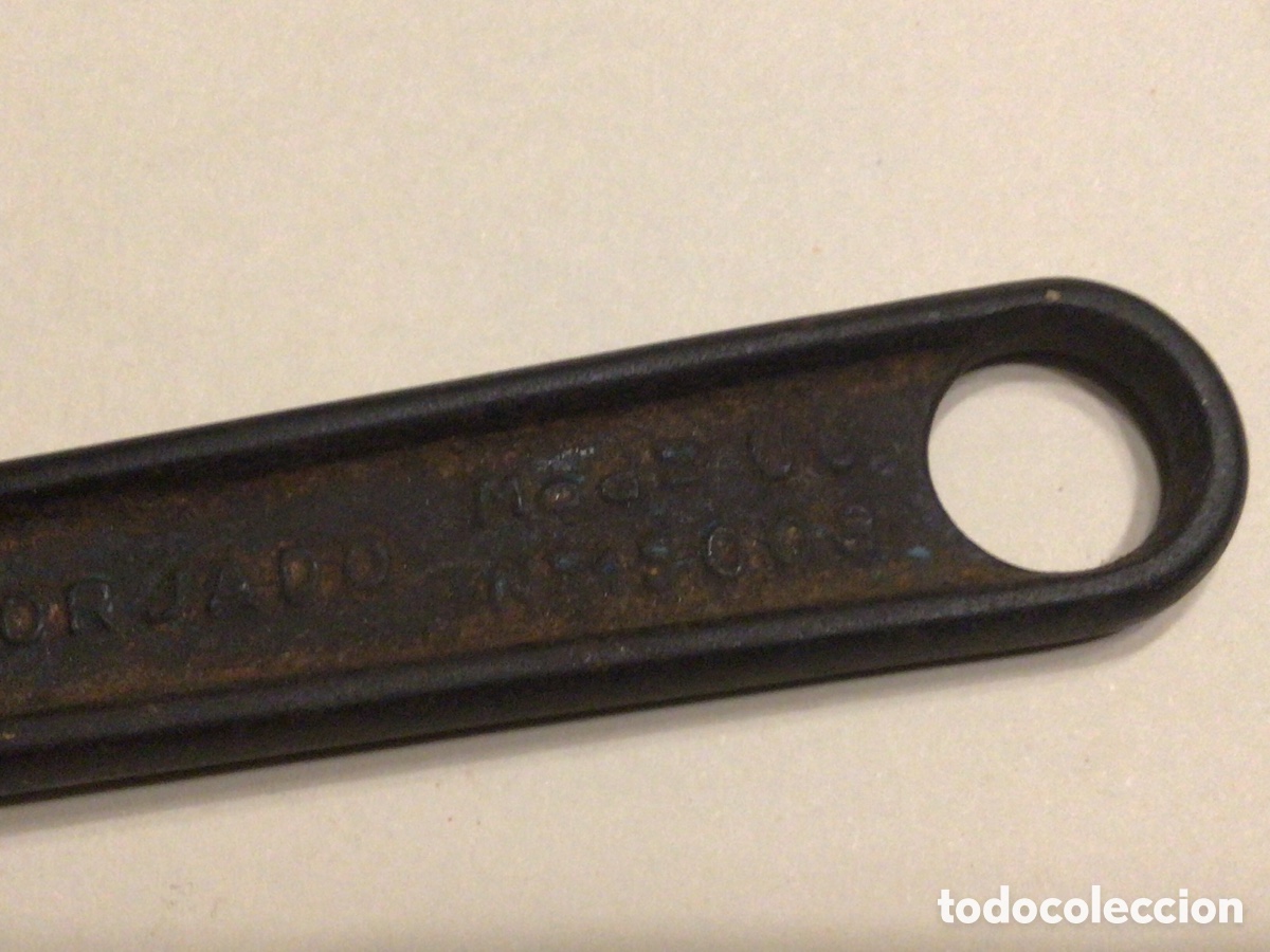 Antig&uuml;edades: ANTIGUA LLAVE AJUSTABLE. Acero forjado - Foto 4