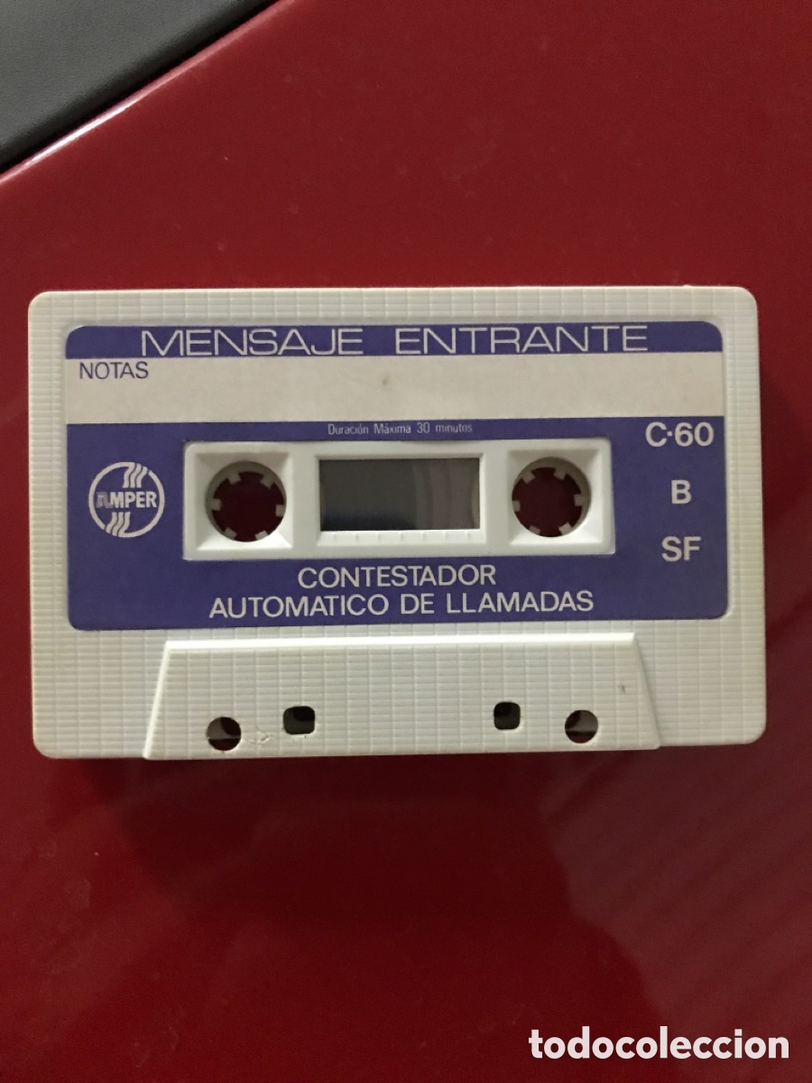 Tel&eacute;fonos: Cinta mensaje entrante contestador autom&aacute;tico C 60 AMPER - Foto 2