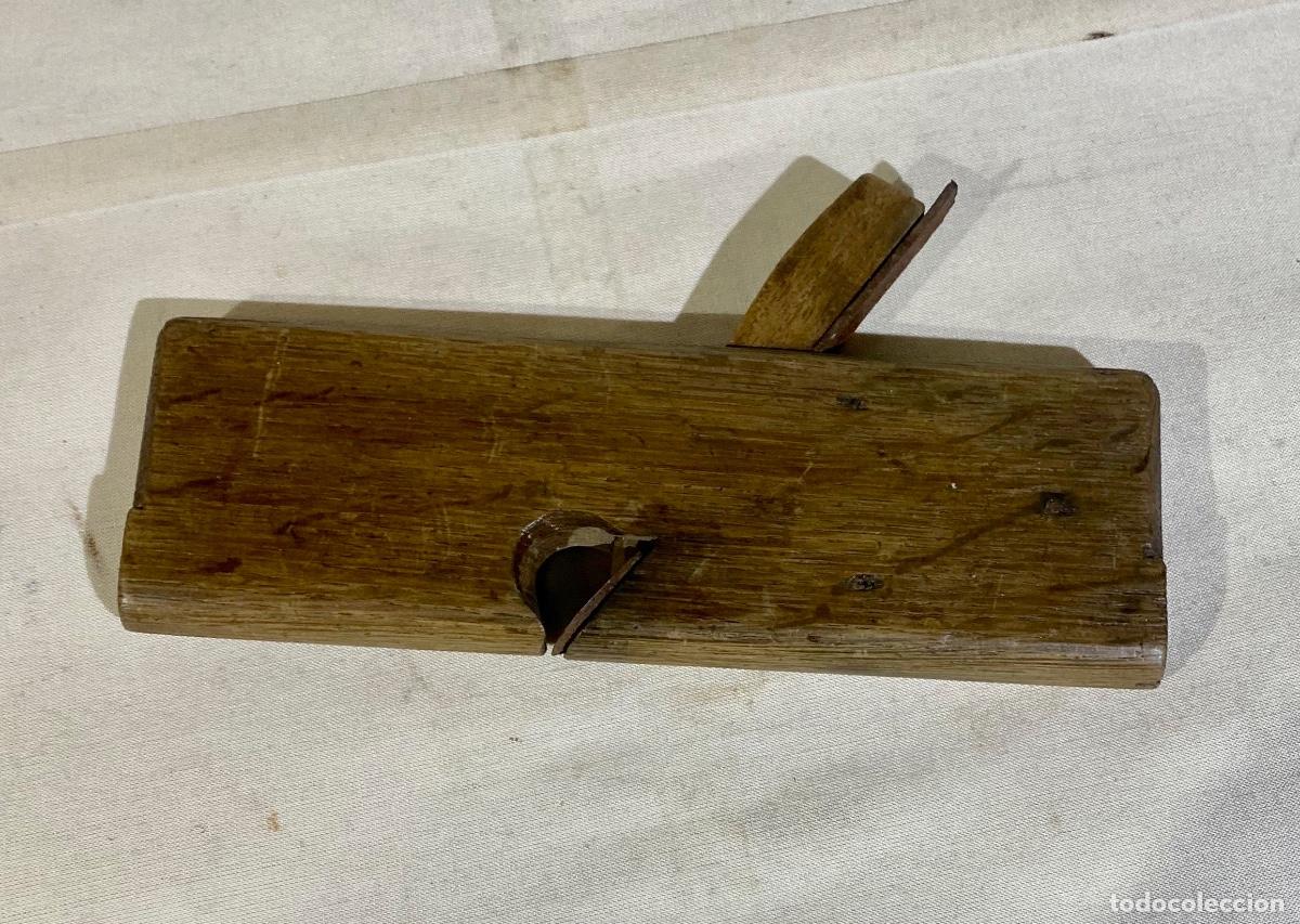Antig&uuml;edades: Cepillo de carpintero 21,5 cm de largo - Foto 3