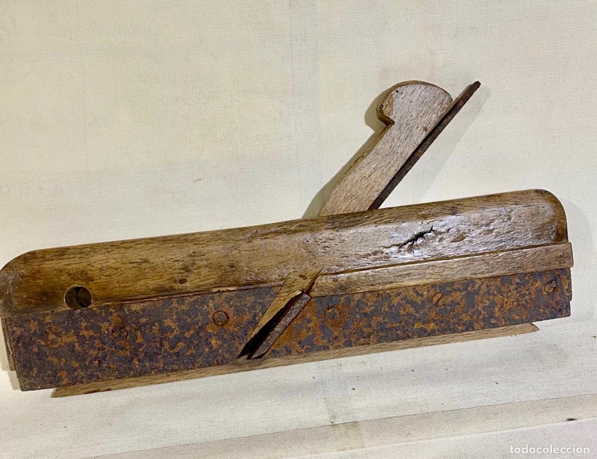 Antig&uuml;edades: Cepillo carpintero 35,5 cm - Foto 4