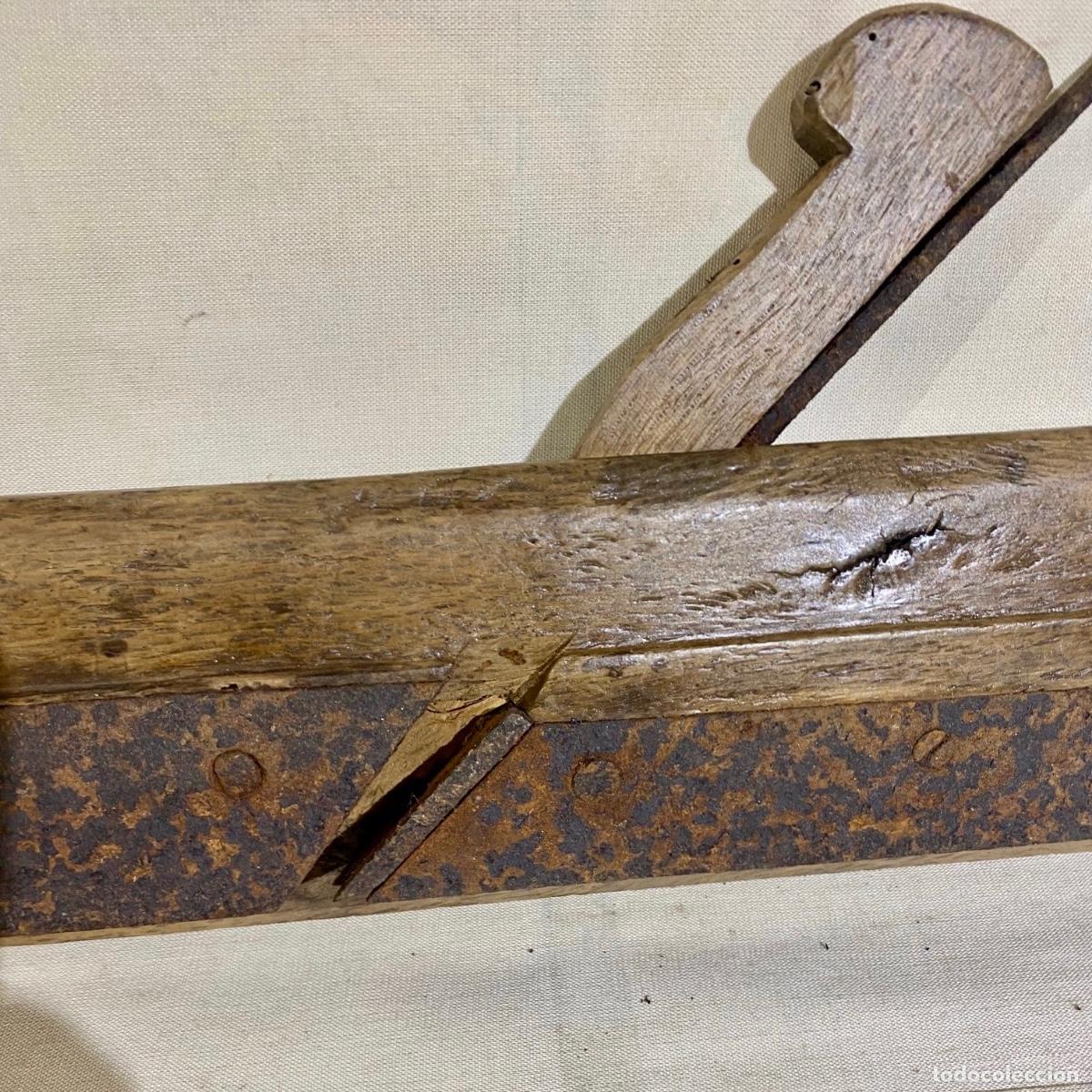 Antig&uuml;edades: Cepillo carpintero 35,5 cm - Foto 5