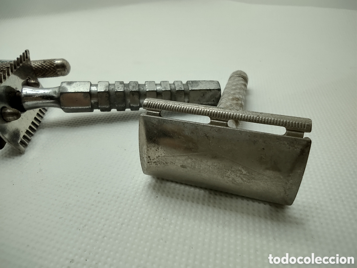 Antig&uuml;edades: Lote maquinillas afeitar Gillette - Foto 4