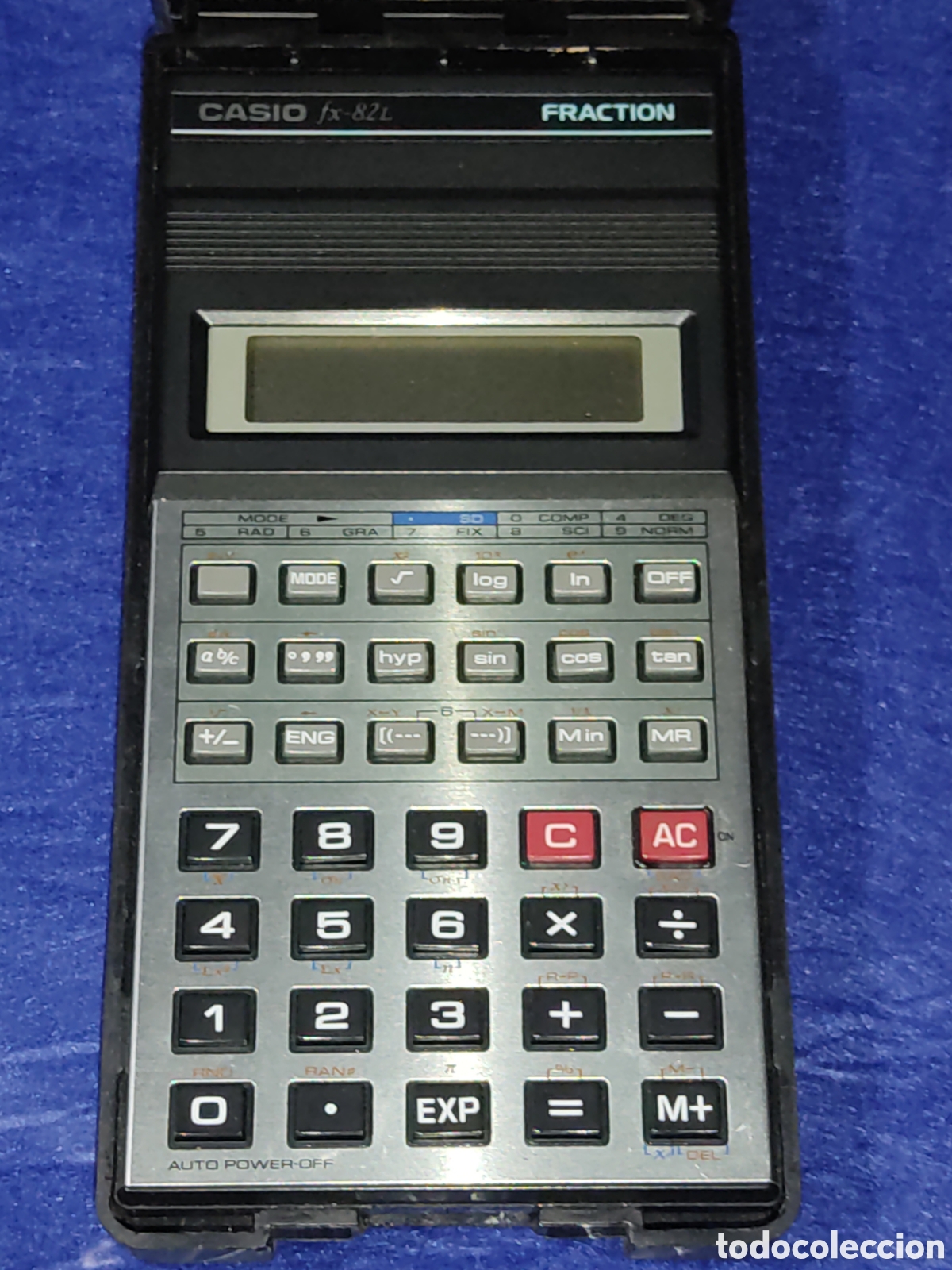 Antig&uuml;edades: Calculadora Cientifica Casio FX - 82L - Fracti&oacute;n. - Foto 3