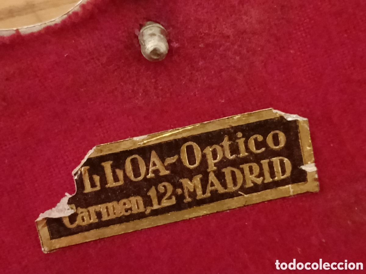 Antig&uuml;edades: Funda de gafas. Ulloa &Oacute;ptico. - Foto 4