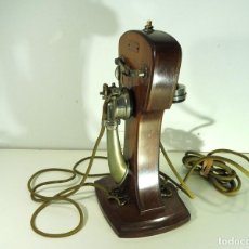 Teléfonos: TELEFONO ANTIGUO VIOLON COMPLETO - HACIA 1903 - CAOBA. Lote 376400279