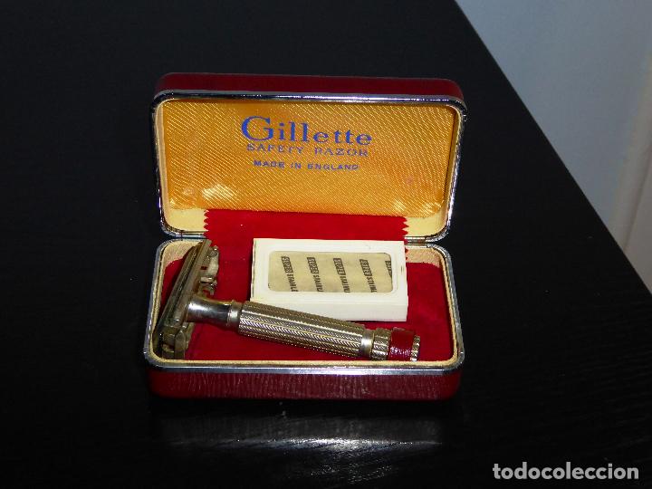 Antig&uuml;edades: ANTIGUO ESTUCHE MAQUINILLA DE AFEITAR GILLETTE - Foto 1