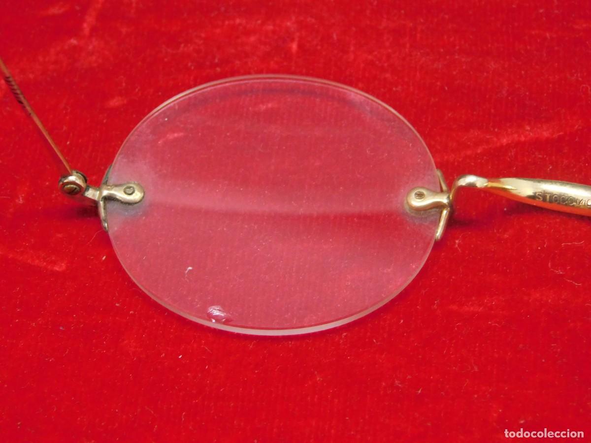 Antig&uuml;edades: Gafas de alambre 14K - Foto 9