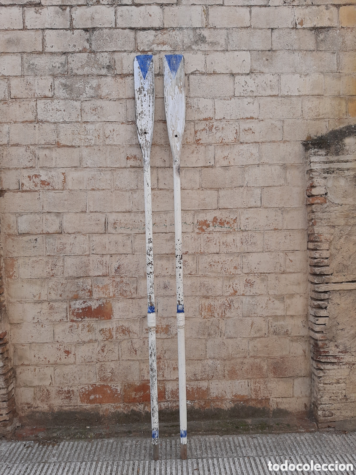 Antig&uuml;edades: Remos antiguos de madera - Foto 1