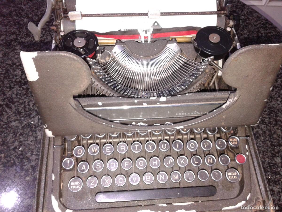 Antig&uuml;edades: M&aacute;quina de escribir Hispano Olivetti Studio 46 - Foto 12