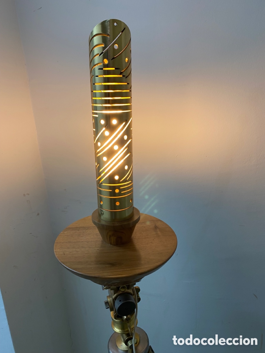 Antig&uuml;edades: TR&Iacute;PODE DE ANTIGUO /L&Aacute;MPARA ILUMINACI&Oacute;N - Foto 2