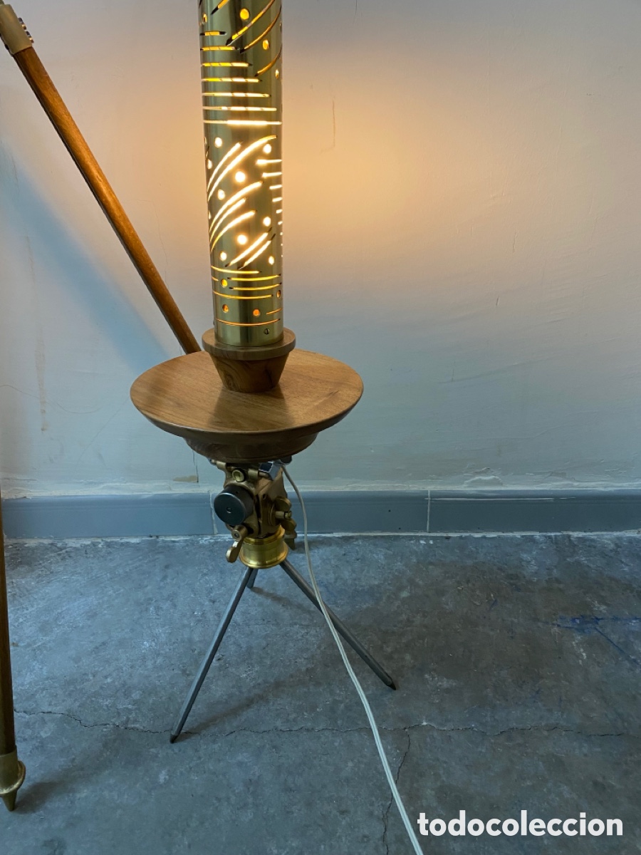Antig&uuml;edades: TR&Iacute;PODE DE ANTIGUO /L&Aacute;MPARA ILUMINACI&Oacute;N - Foto 4