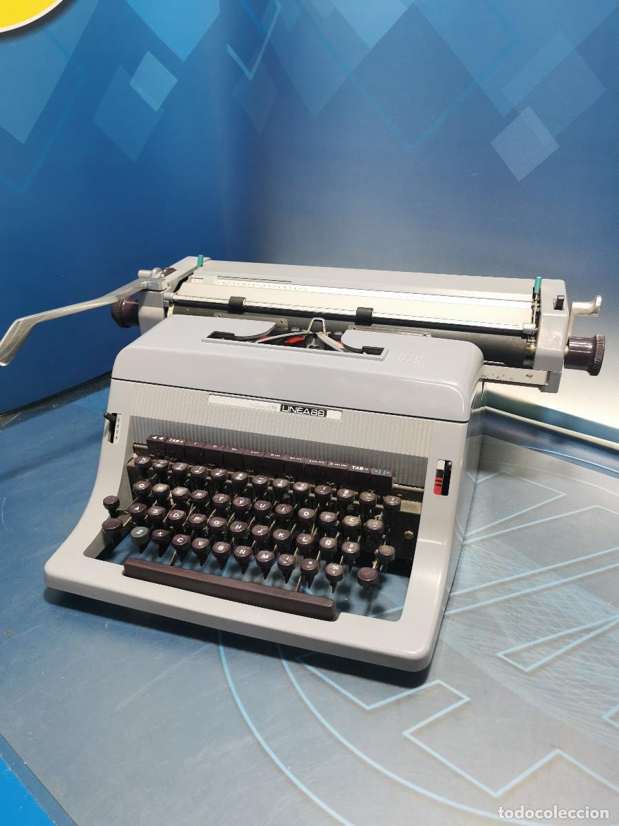 Máquina de Escribir Olivetti M40. Italia, 1.940. Bien Conservada, Funciona  de Maravilla