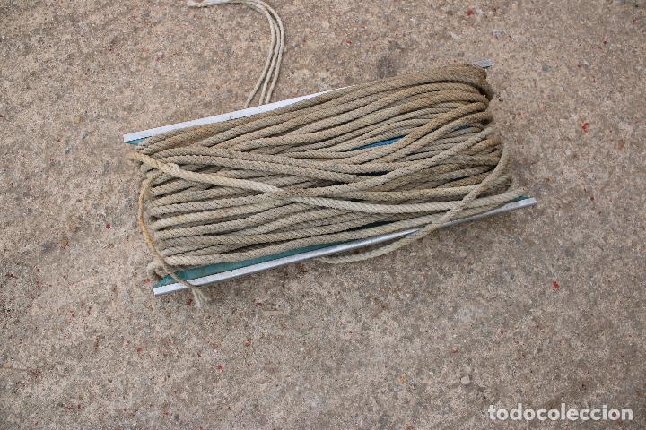Antig&uuml;edades: madeja trenza natural de lino - Foto 2