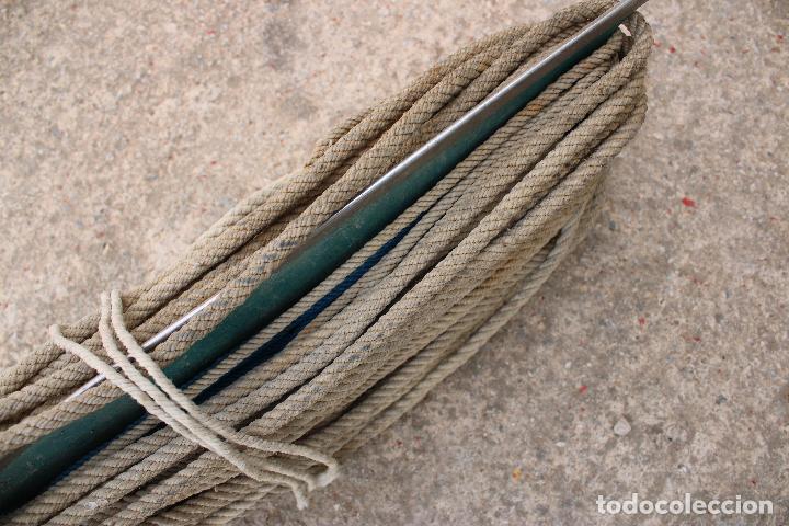 Antig&uuml;edades: madeja trenza natural de lino - Foto 3