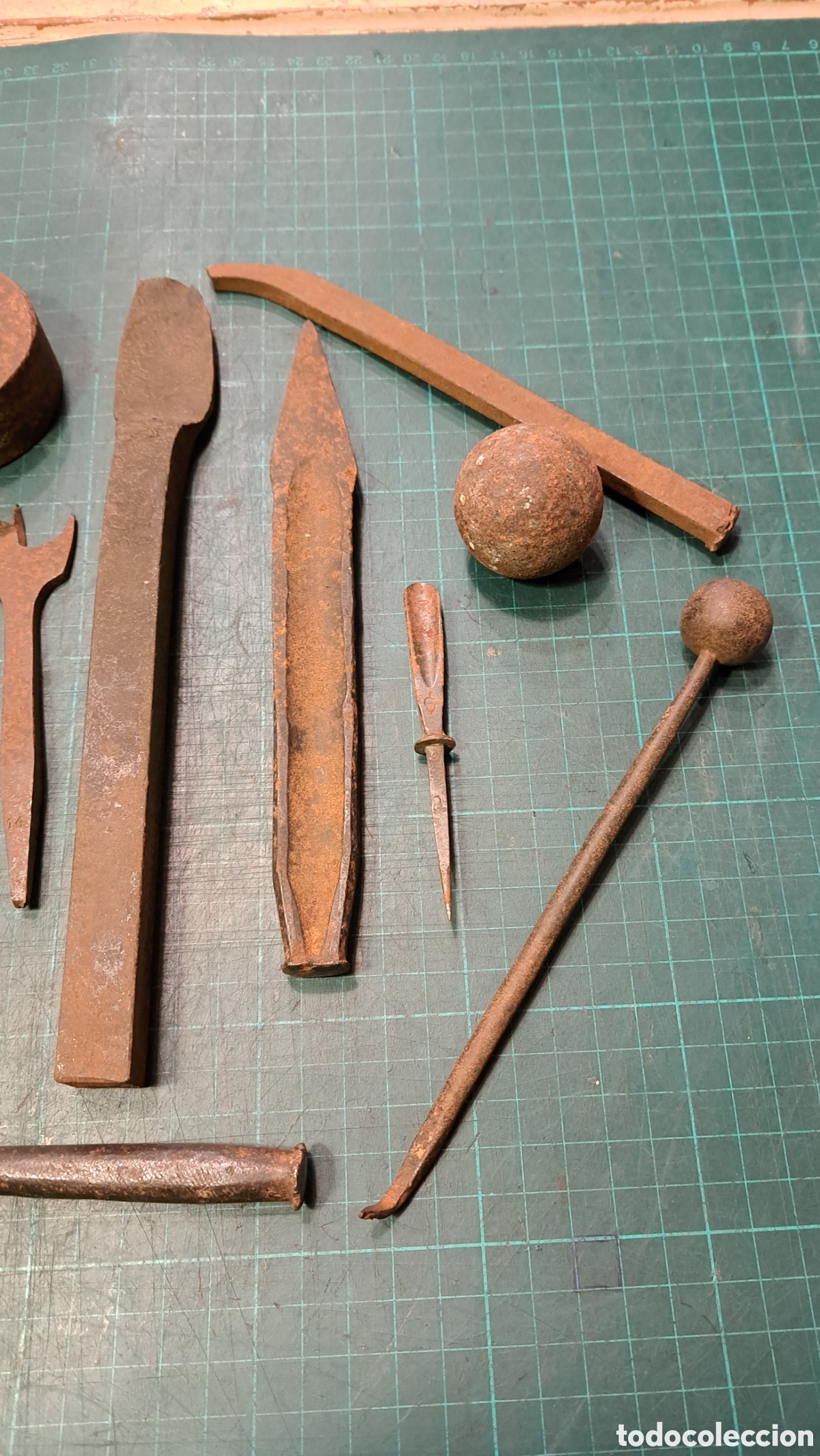 Antig&uuml;edades: Utensilios hierro macizo - Foto 3