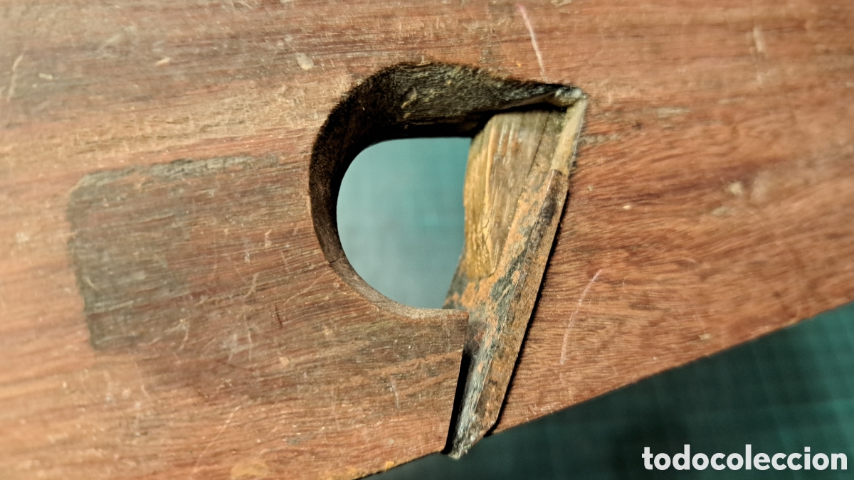 Antig&uuml;edades: Cepillo madera antiguo - Foto 2