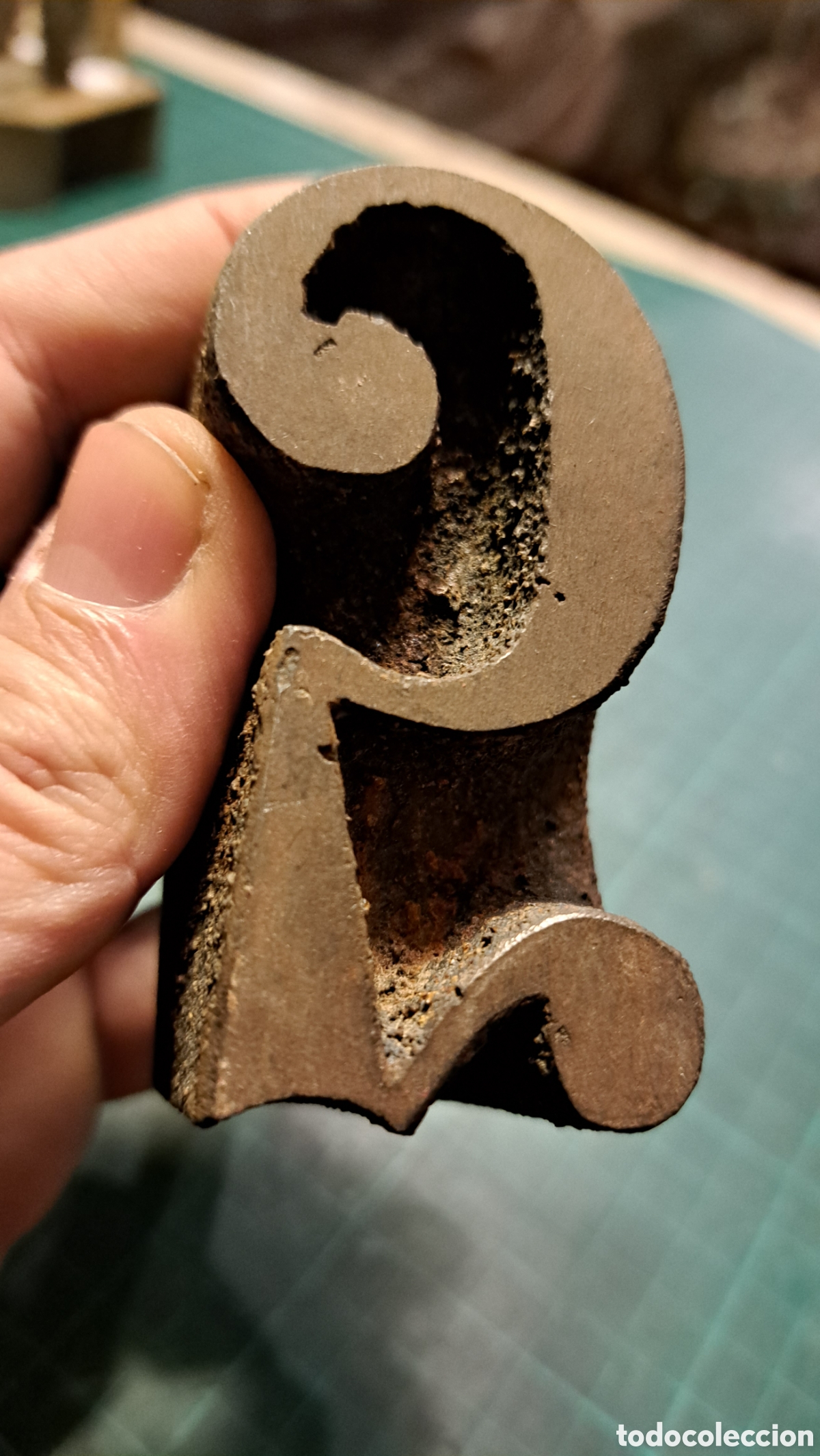 Antig&uuml;edades: N&uacute;mero 2. Molde imprenta - Foto 1
