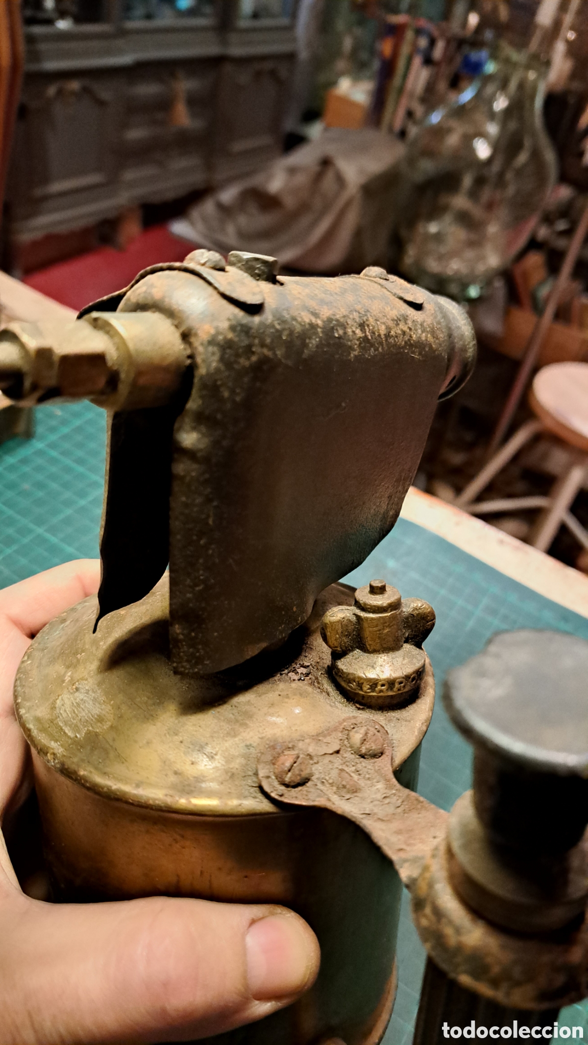 Antig&uuml;edades: Soplete antiguo Serrot - Foto 4