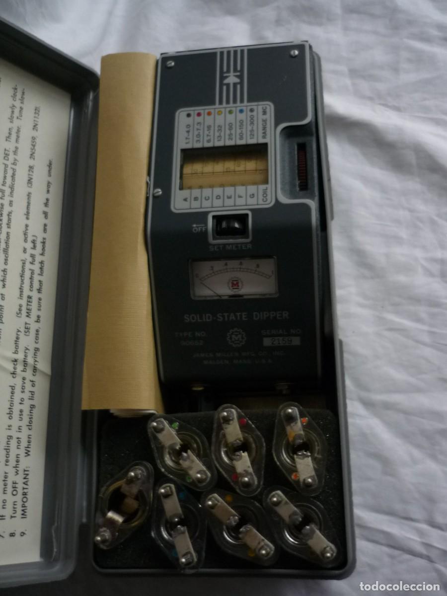 Antig&uuml;edades: Medidor de inmersi&oacute;n en la red Miller, Solid-State Dipper - Foto 3