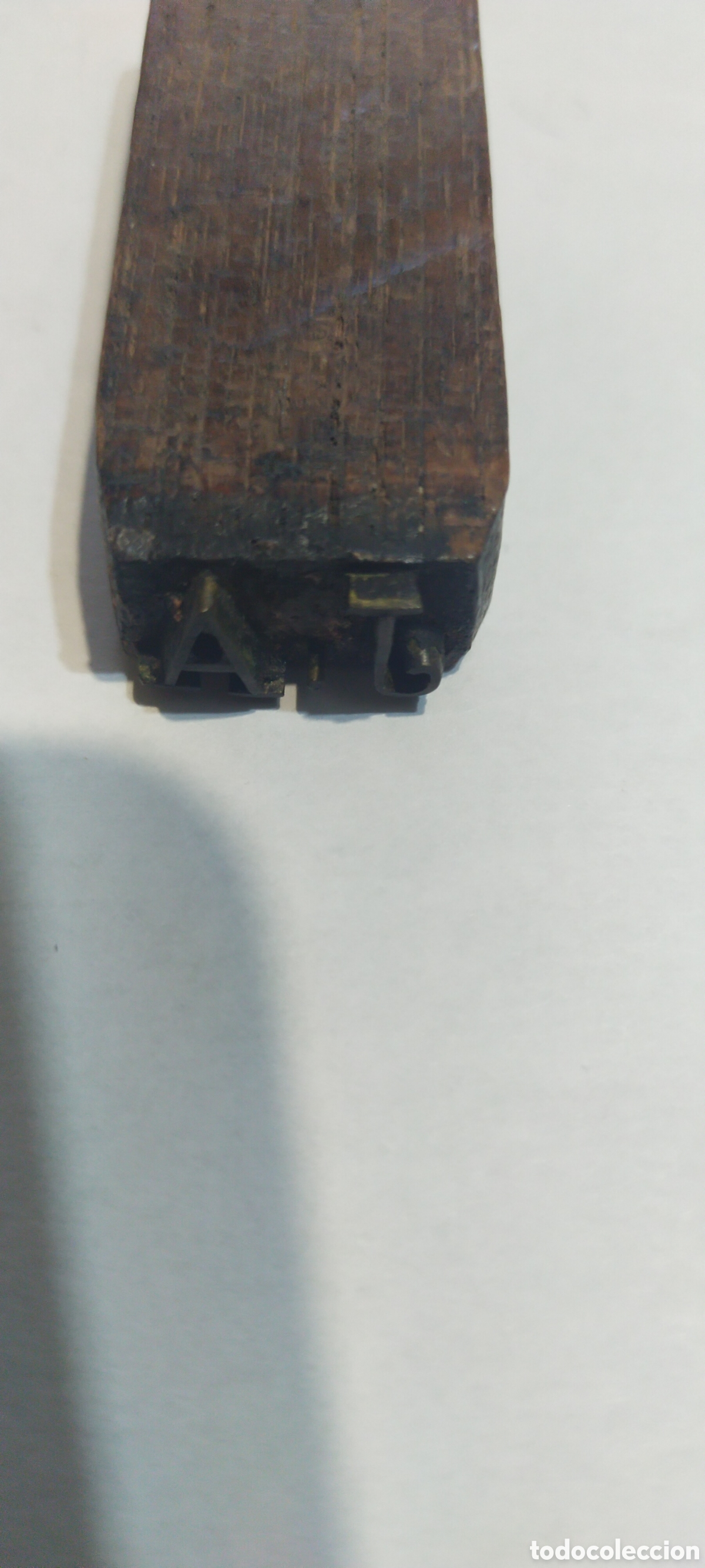 Antig&uuml;edades: Letra de imprenta madera - Foto 3