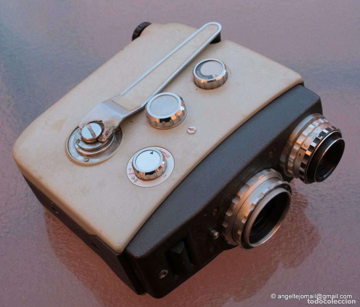 Antig&uuml;edades: Agfa Movex doble 8, 16 mm, lentes intercambioables. - Foto 2